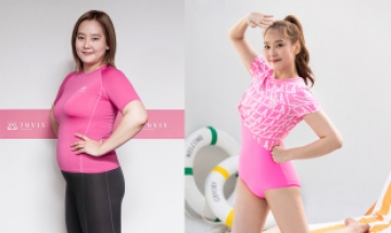가수 다나, 27kg 다이어트후 군살 없는 수영복 사진 공개