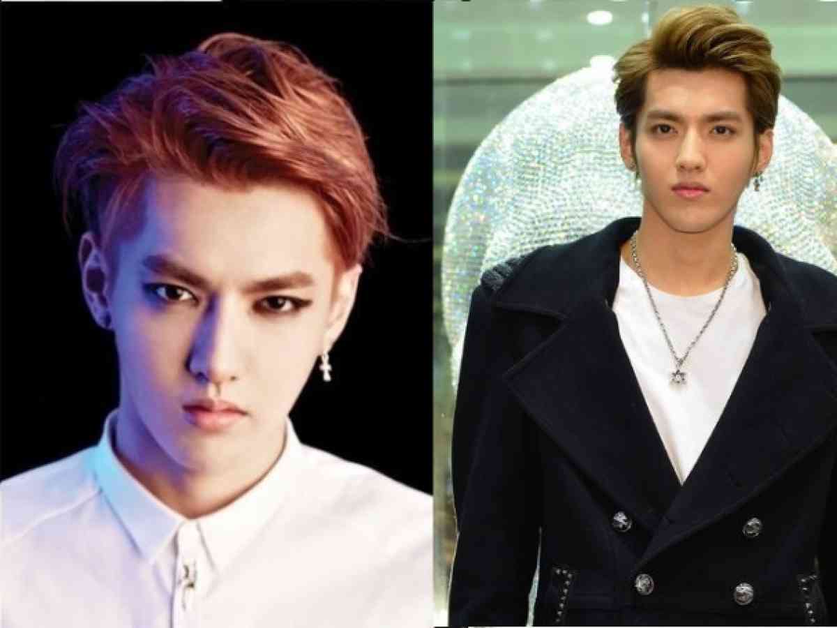 Kris, a former EXO, appeared full of worries.