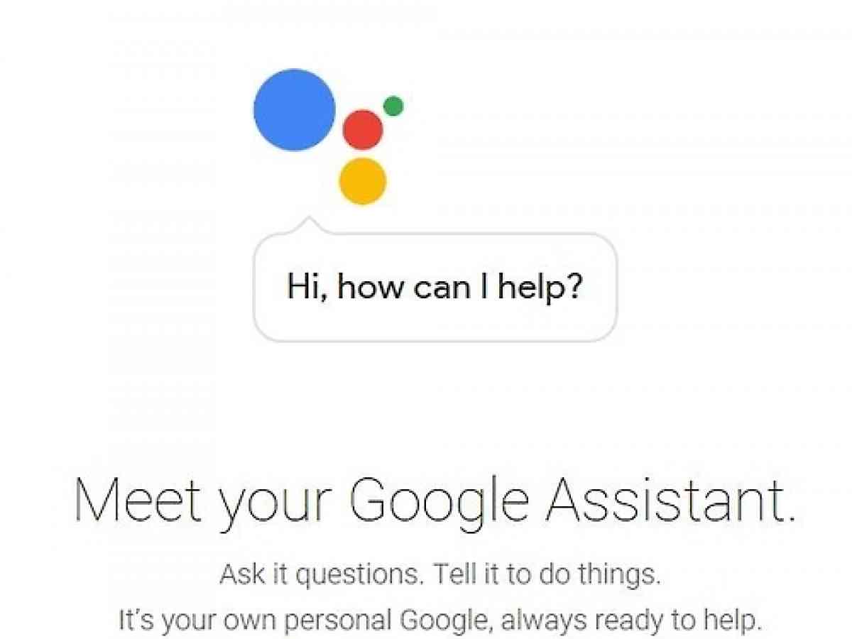 Google Assistant, your own personal Google