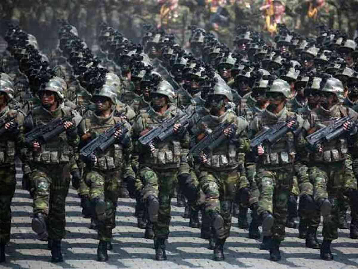 north korean special forces camo