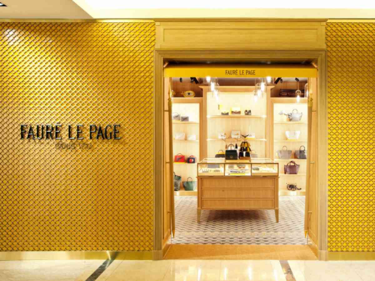 Fauré Le Page - The boutique of Seoul in Korea, welcomes