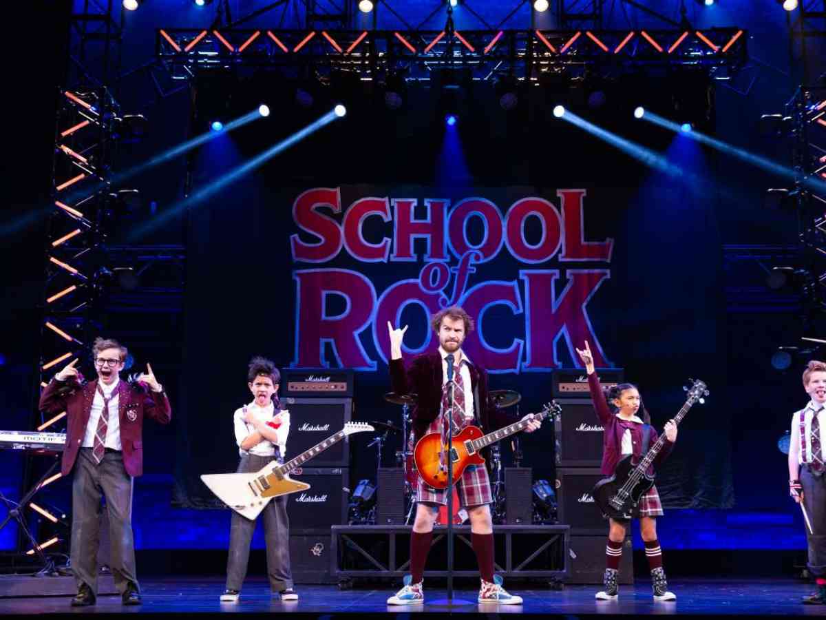 Andrew Lloyd Webber's theater version of Jack Black movie 'School of Rock'  rocks on