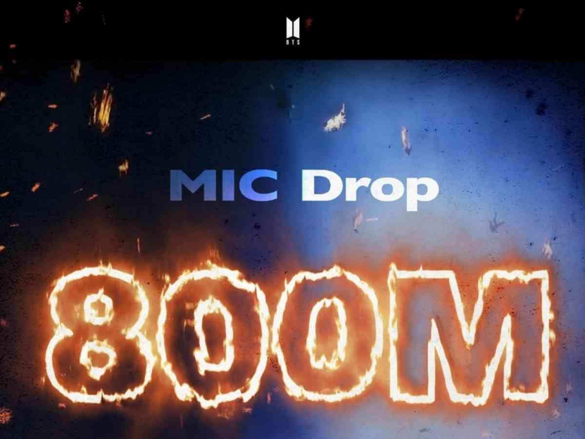 Mic Drop Becomes 4th Bts Music Video To Hit 800m Views