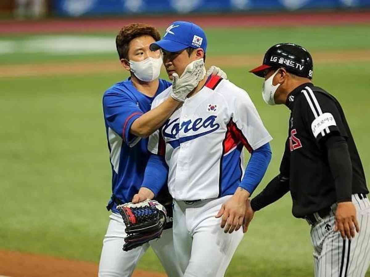 LG Twins' Chae Eun-seong