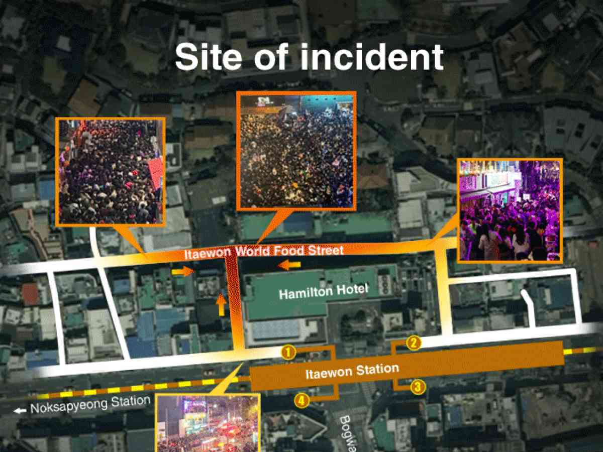 Graphic News] Site of incident