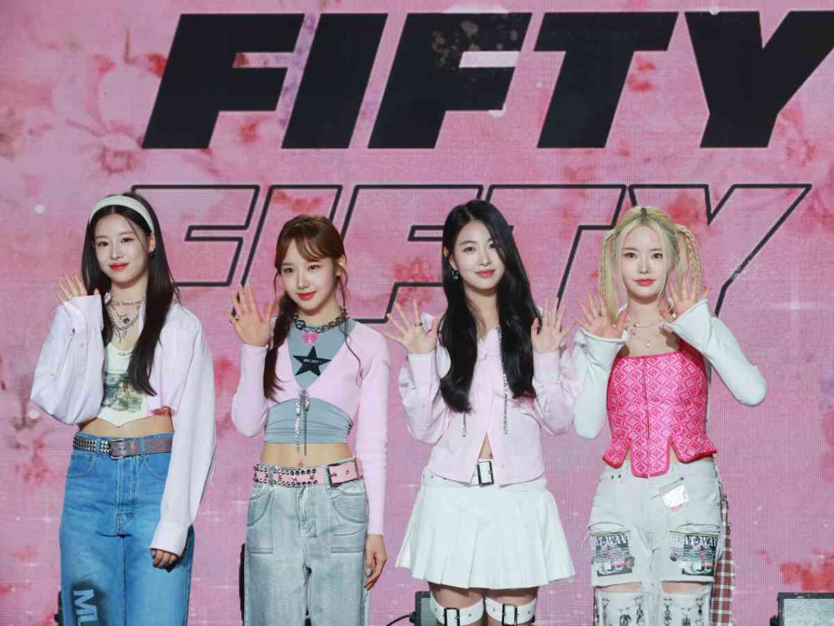 Fifty Fifty becomes 1st K-pop girl group to enter British Official