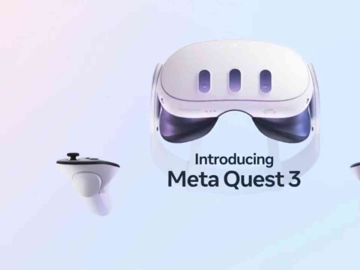 meta reveals quest 3 VR headset with higher resolution mixed