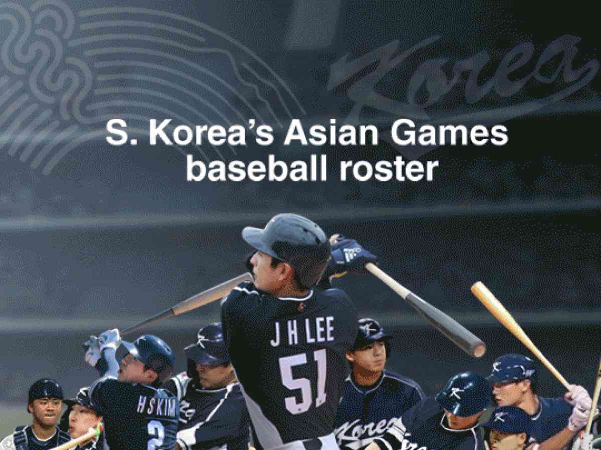 South Korea set to name provisional baseball roster for Asian Games