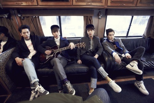 Cnblue Ft Island Bask In Fame In Taiwan