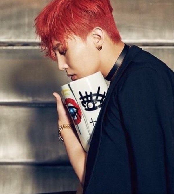 Male K-pop stars who rocked red hair