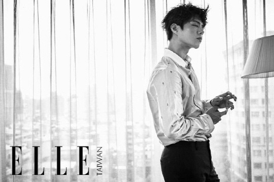 allkpop on X: Park Bo Gum in 'Elle' will have you smiling like a