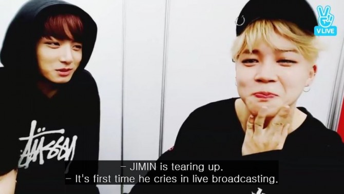 BTS' Jimin delivers 'Oscar-worthy' performance as he sheds tears while  eating chicken and ramyeon, confused J-Hope and V react