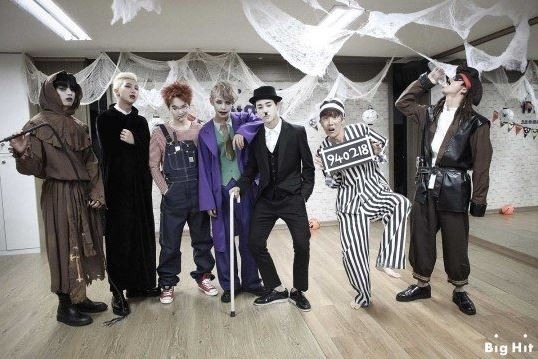 All Of Bts Halloween Costumes Since 14
