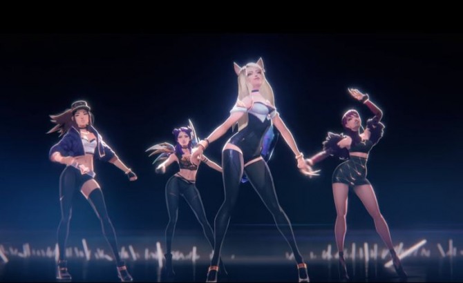 League of Legends' virtual K-pop group music video tops 100m views