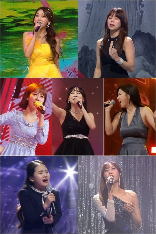 Mistrot 2 Top 5 People’s Support Voting Top 5 Hong Ji-yoon → Eun Ga-eun.