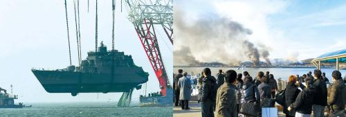 North Korea’s torpedoing of the corvette Cheonan and artillery shelling of Yeonpyeong Island were the latest in a series of its provocations against South Korea since the endof the Korean War. (Korea Herald file photos)