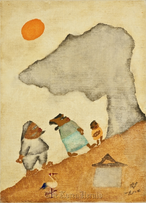 “A Family on the Hill” by Chang Ucchin (Gallery Hyundai)