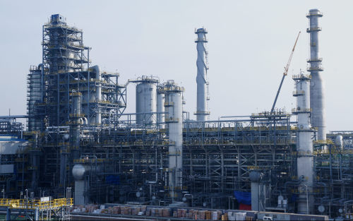 Hyundai Oilbank’s heavy oil upgrading facilities in South Chungcheong Province. (Hyundai Oilbank Co.)
