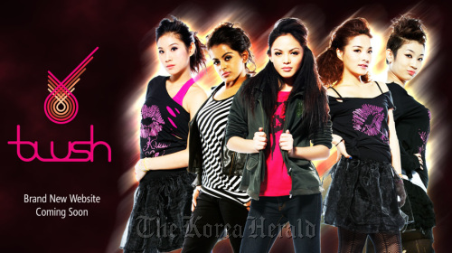Blush, a five-member Pan-Asian girl group (FarWest Entertainment)