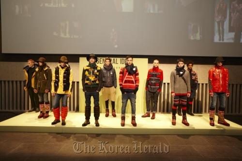 General Idea holds a presentation show during “Concept Korea III” on Tuesday at Lincoln Center in New York. (Concept Korea)