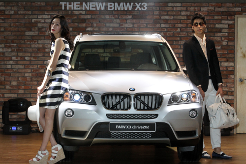 BMW Korea has unveiled new X3 (Yonhap News)