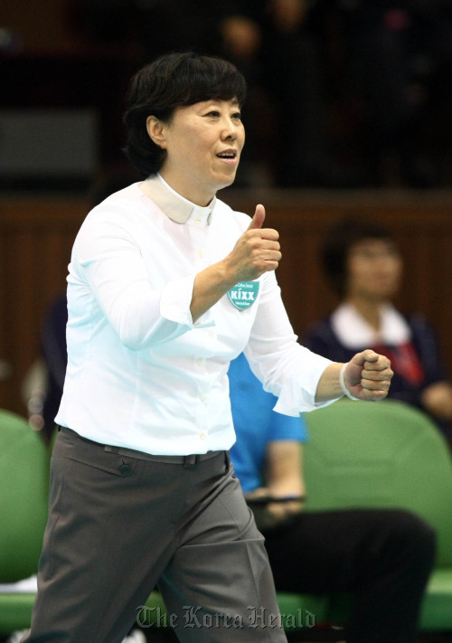 GS Caltex manager Cho Hye-jung (GS Caltex Volleyball)