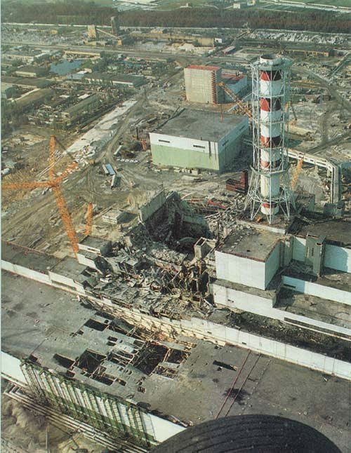 Aftermath of Chernobyl disaster