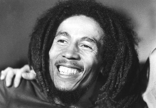 Jamaican reggae star Bob Marley, who died on May 11, 1981, at the age of 36 at Cedars Sinai hospital in Miami following a cancer. (AFP-Yonhap News)