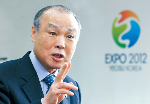 Kang Dong-suk, chairman of Organizing Committee for Expo 2012 Yeosu Korea (Yeosu Expo)