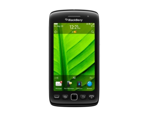 In this product image provided by Research In Motion, the new Blackberry Torch 9850/9860 is displayed. (AP)