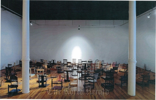 “Chairs” by Jo Sook-jin (APB Foundation Signature Art Prize)