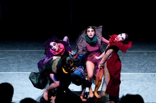 A scene from one of the performances from the “New Concept Performing Arts Festival” (HanPAC)