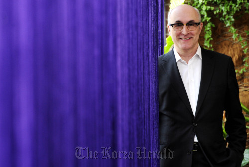 ISPA CEO David Baile poses for a photo during an interview with The Korea Herald in Seoul, Monday. (Park Hae-mook/The Korea Herald)