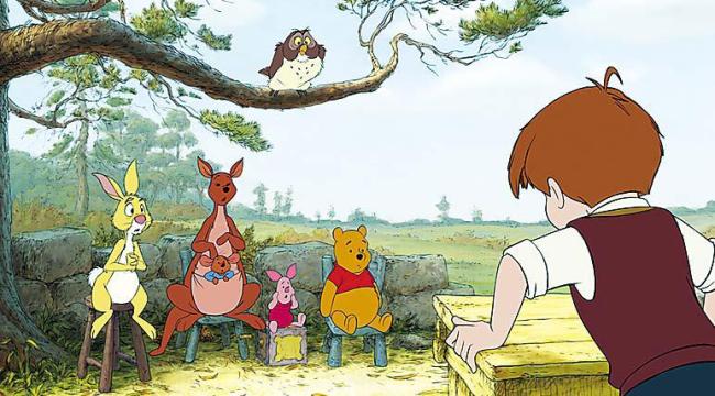 A scene from the film “Winnie the Pooh” (Bloomberg)