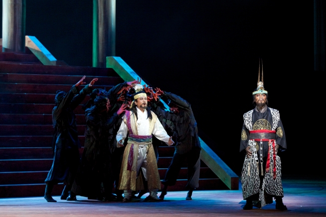 A scene from “Tcheo Yong,” which will be staged June 8-9 at Seoul Arts Center. (Korea National Opera)