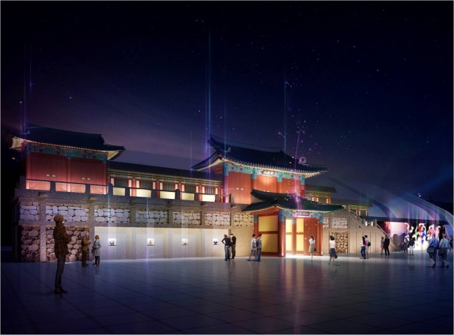 A drawing of the Korean pavilion which will be set up in Istanbul, Turkey for the Istanbul-Gyeongju World Culture Expo 2013. (Expo organizing committee)