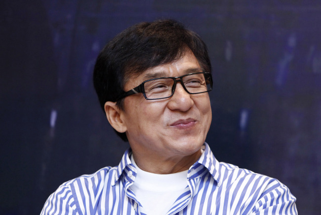 Jackie Chan. ( AP-Yonhap)