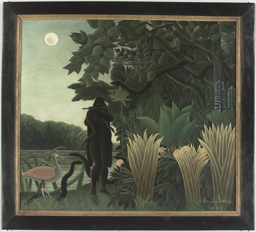 “The Snake Charmer” (1907) by Henri Rousseau (Musee d’Orsay)