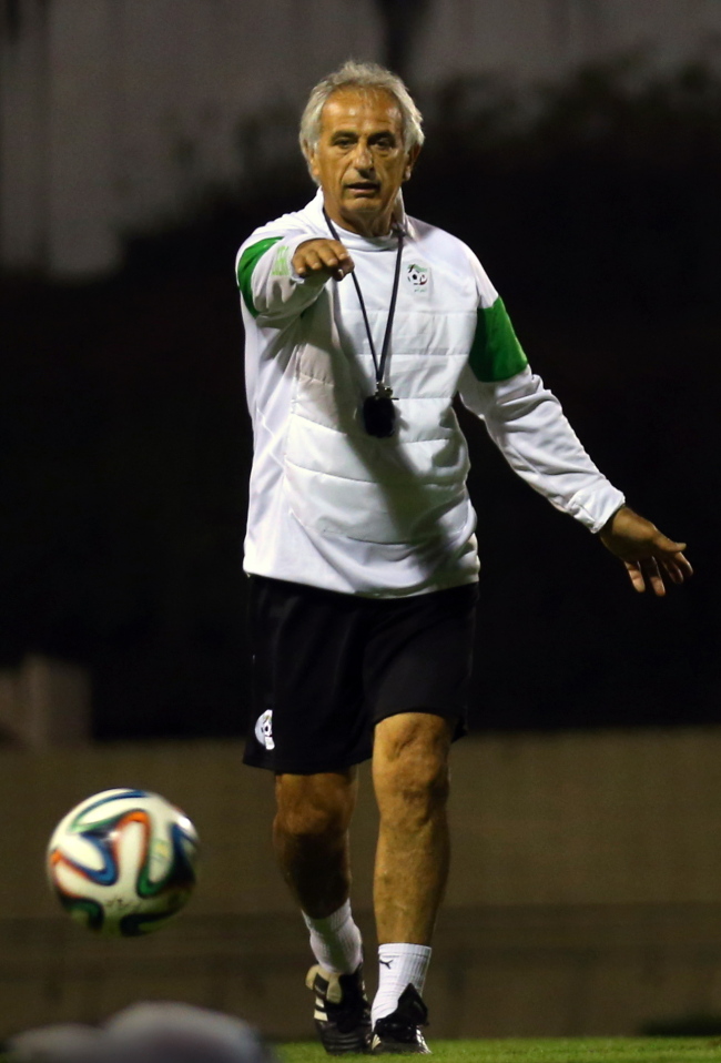 Algeria head coach Vahid Halilhodzic (ITAR-TASS-Yonhap)