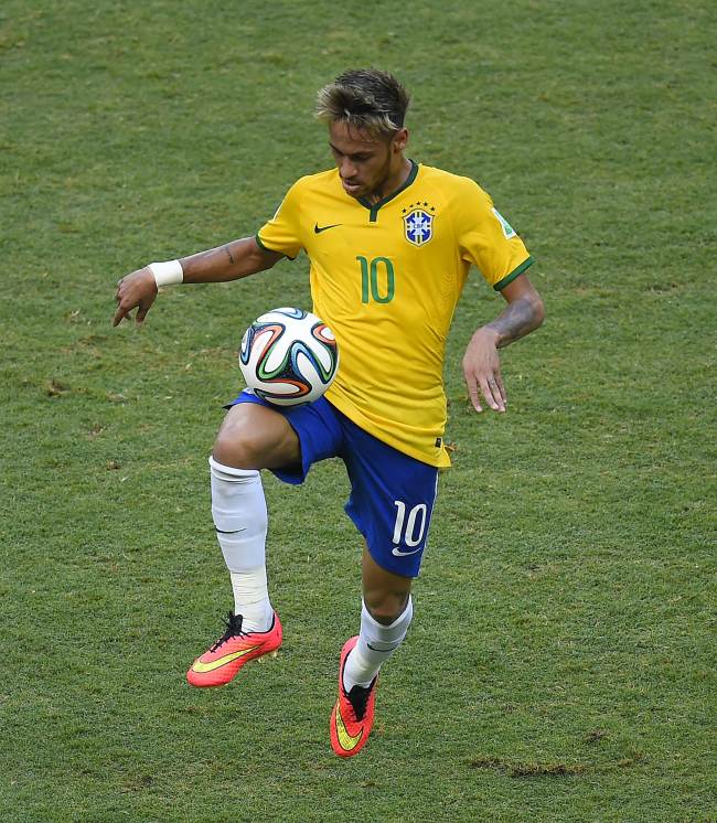 Brazil’s forward Neymar (AFP-Yonhap)