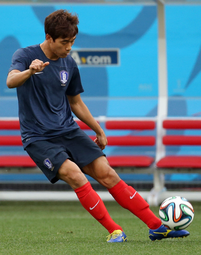 South Korean forward Park Chu-young. (Yonhap)