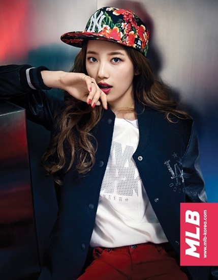 Suzy being glam in sporty outfits