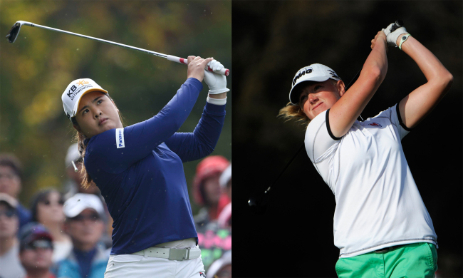 Park In-bee, Stacy Lewis. (Yonhap)
