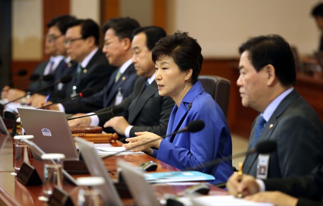 Park Geun-Hye.