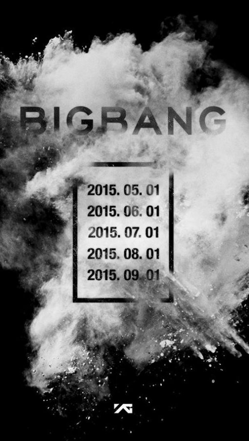 A poster announcing Big Bang’s comeback is shown on the group’s official Facebook account. (YG Entertainment)