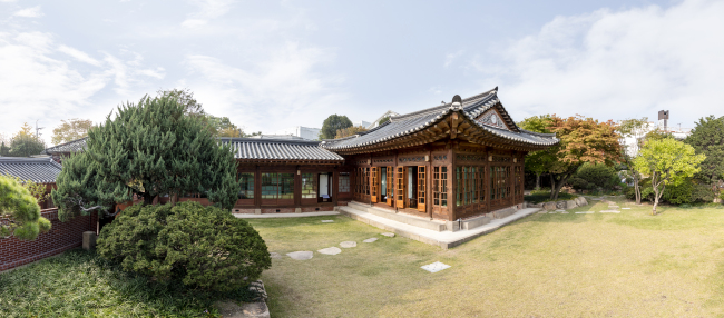 A view of Baek In-je House (Seoul Museum of History)