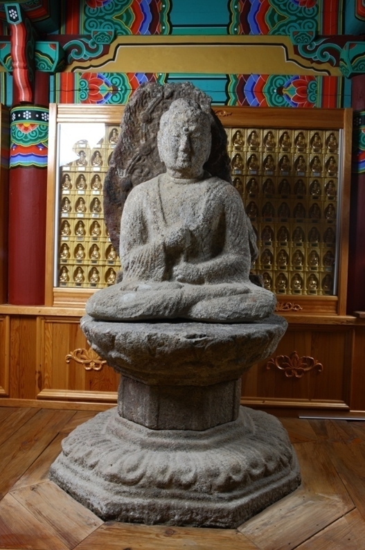 Silla-period Buddhist sculpture made in 766 A.D. (Cultural Heritage Administration)