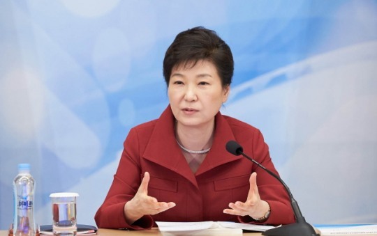 President Park Geun-hye.