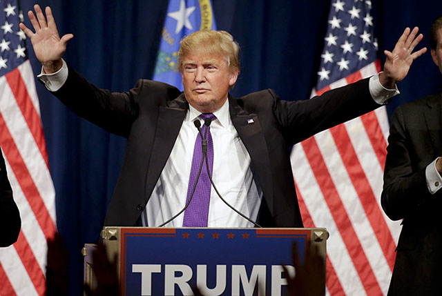 U.S. Republican presidential nominee Donald Trump (AP / Yonhap)