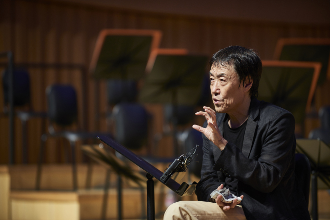 Music director and chief conductor of the Korean Symphony Orchestra, Lim Hun-joung (Lotte Concert Hall)